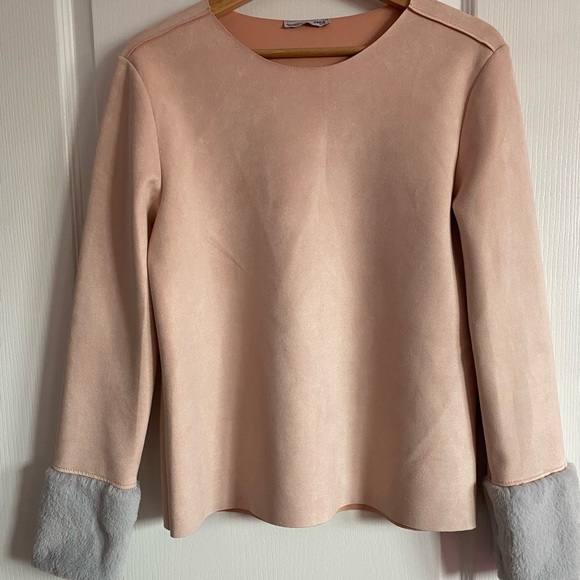 Zara Sweaters - Zara Light Pink Sweater